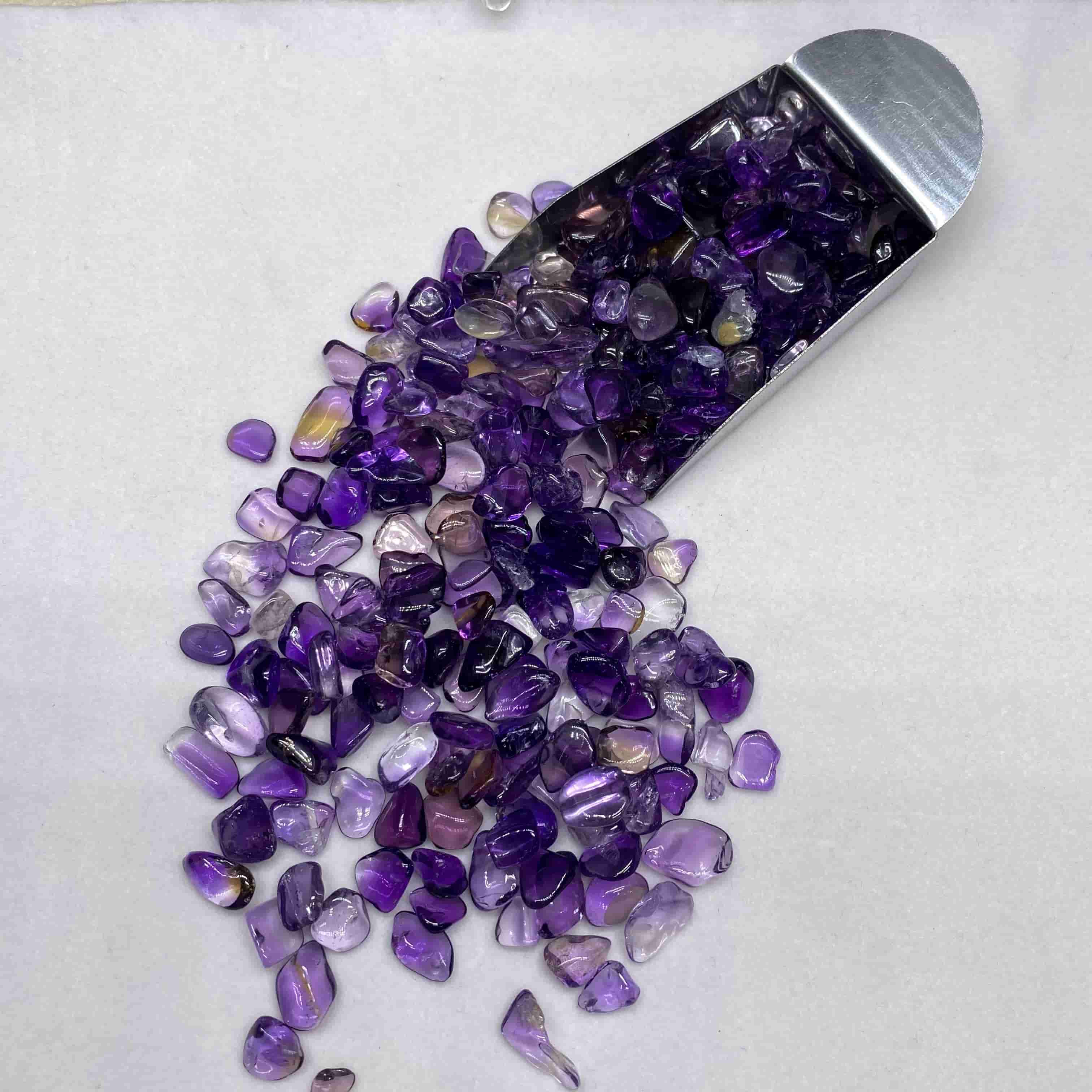 亮紫晶碎石（1磅）
