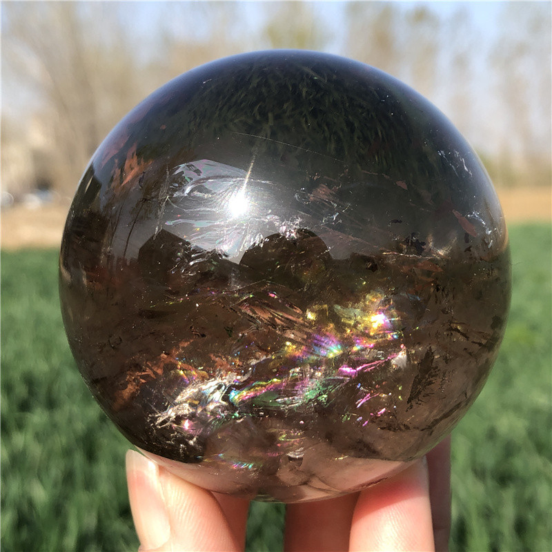 Smoky Quartz Sphere/ Crystal Ball